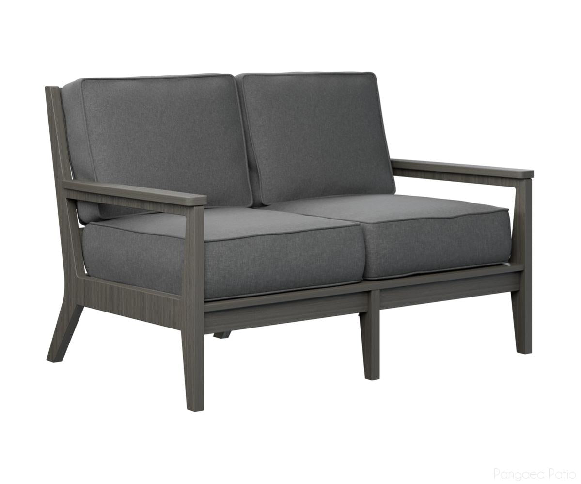 BGMHL5234CG-Berlin Gardens-Mayhew Loveseat-Coastal Gray BG-Pangaea Patio
