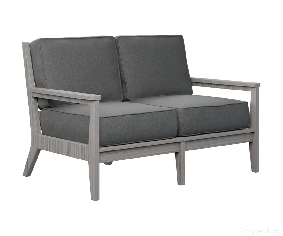 BGMHL5234DG-Berlin Gardens-Mayhew Loveseat-Driftwood Gray BG-Pangaea Patio