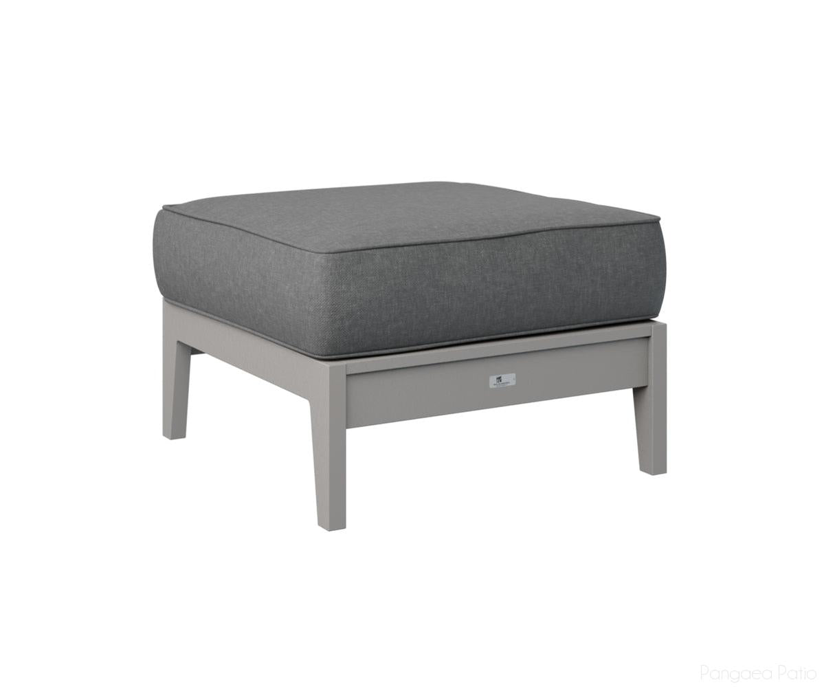 BGMHO2611LG-Berlin Gardens-Mayhew Ottoman-Light Gray BG-Pangaea Patio