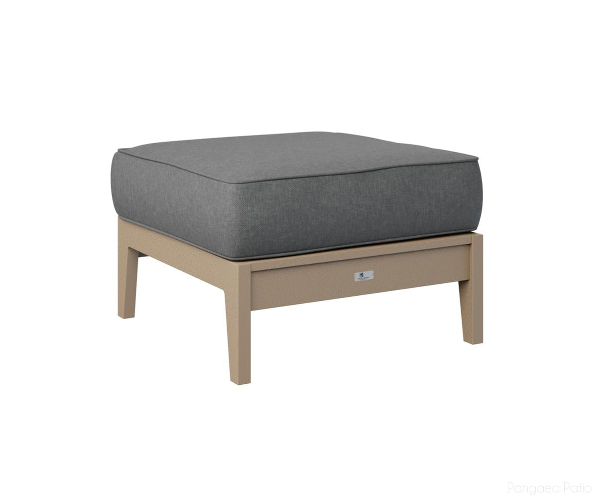 BGMHO2611WW-Berlin Gardens-Mayhew Ottoman-Weatherwood BG-Pangaea Patio