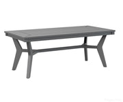 BGMHRCT4818B-Berlin Gardens-Mayhew Rectangular Coffee Table-Black BG-Pangaea Patio