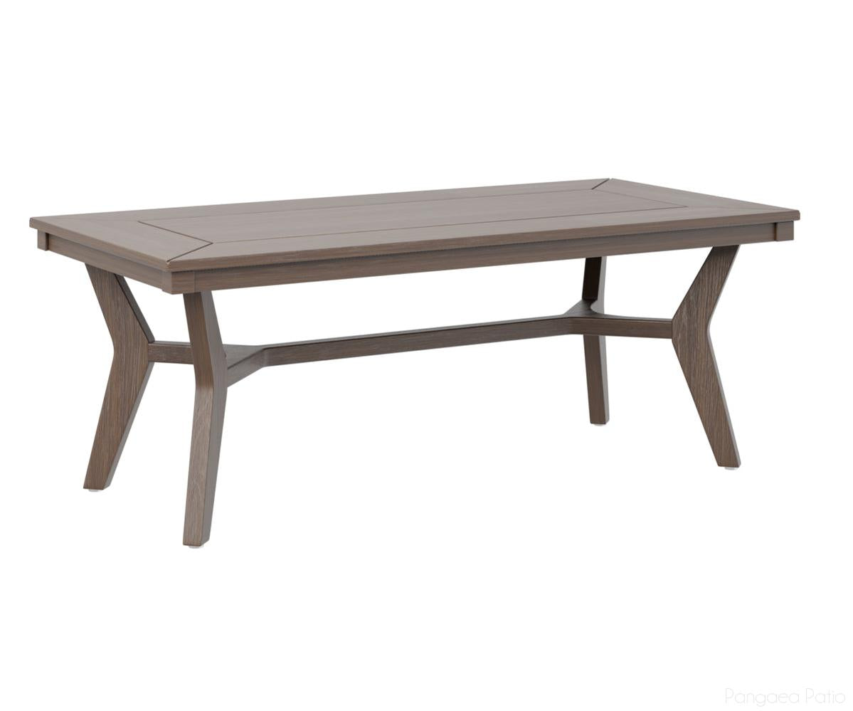 BGMHRCT4818BW-Berlin Gardens-Mayhew Rectangular Coffee Table-Brazilian Walnut BG-Pangaea Patio