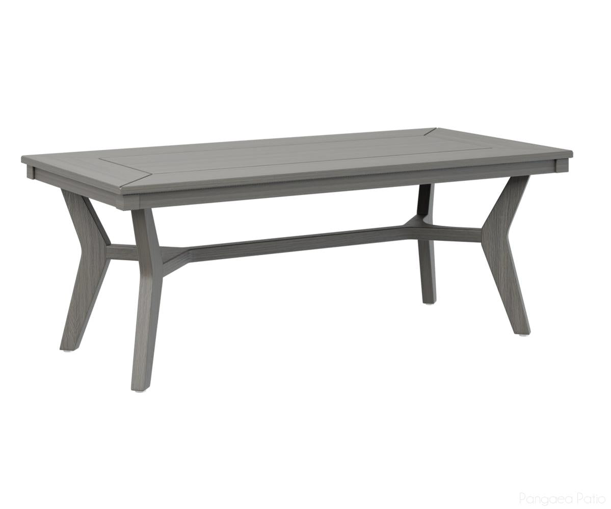 BGMHRCT4818CG-Berlin Gardens-Mayhew Rectangular Coffee Table-Coastal Gray BG-Pangaea Patio