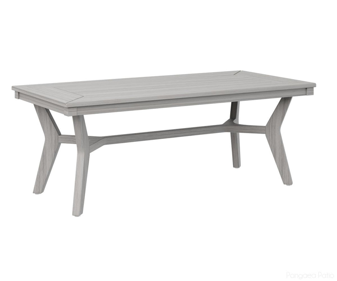 BGMHRCT4818DG-Berlin Gardens-Mayhew Rectangular Coffee Table-Driftwood Gray BG-Pangaea Patio