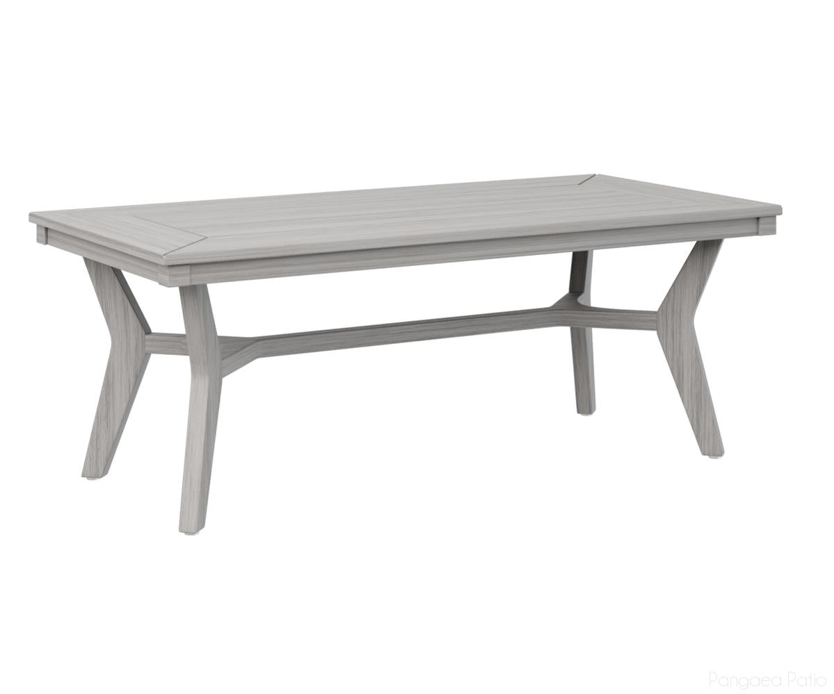 BGMHRCT4818DG-Berlin Gardens-Mayhew Rectangular Coffee Table-Driftwood Gray BG-Pangaea Patio