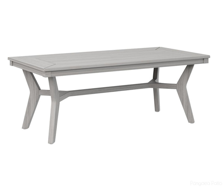 BGMHRCT4818DG-Berlin Gardens-Mayhew Rectangular Coffee Table-Driftwood Gray BG-Pangaea Patio