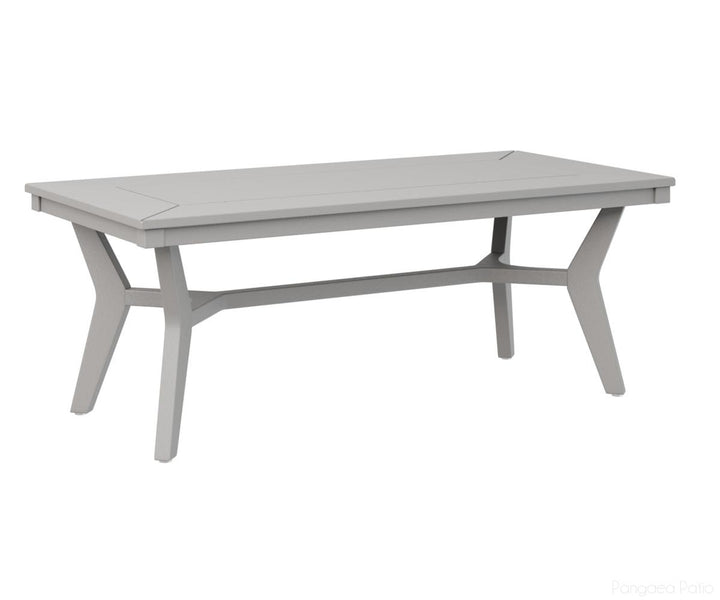 BGMHRCT4818LG-Berlin Gardens-Mayhew Rectangular Coffee Table-Light Gray BG-Pangaea Patio