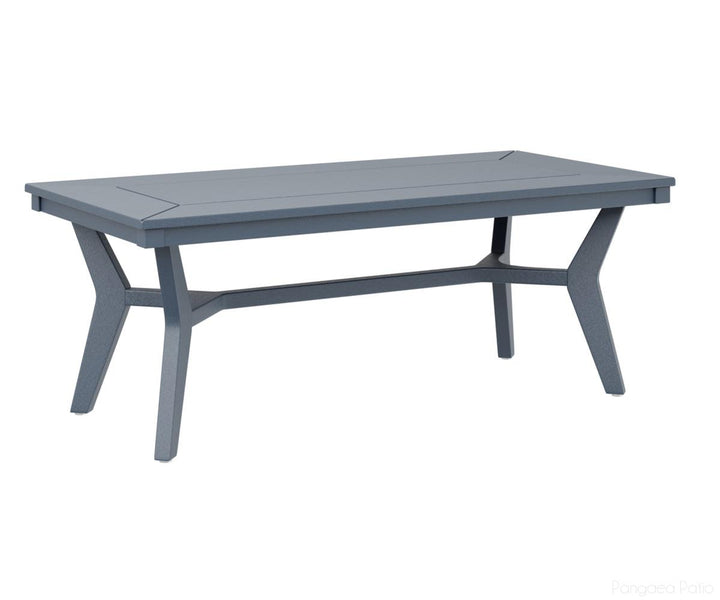 BGMHRCT4818NB-Berlin Gardens-Mayhew Rectangular Coffee Table-Navy Blue BG-Pangaea Patio