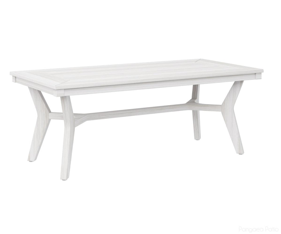BGMHRCT4818SS-Berlin Gardens-Mayhew Rectangular Coffee Table-Seashell BG-Pangaea Patio