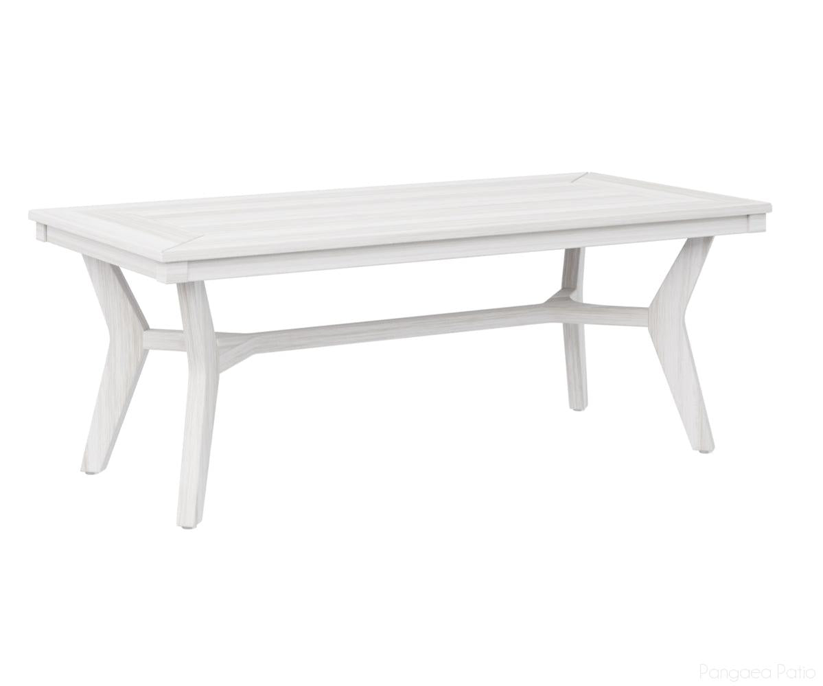 BGMHRCT4818SS-Berlin Gardens-Mayhew Rectangular Coffee Table-Seashell BG-Pangaea Patio