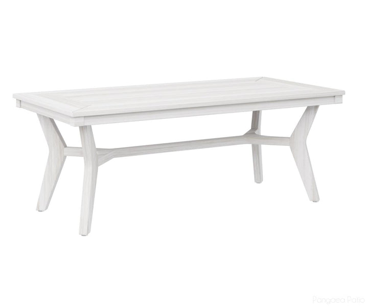 BGMHRCT4818SS-Berlin Gardens-Mayhew Rectangular Coffee Table-Seashell BG-Pangaea Patio
