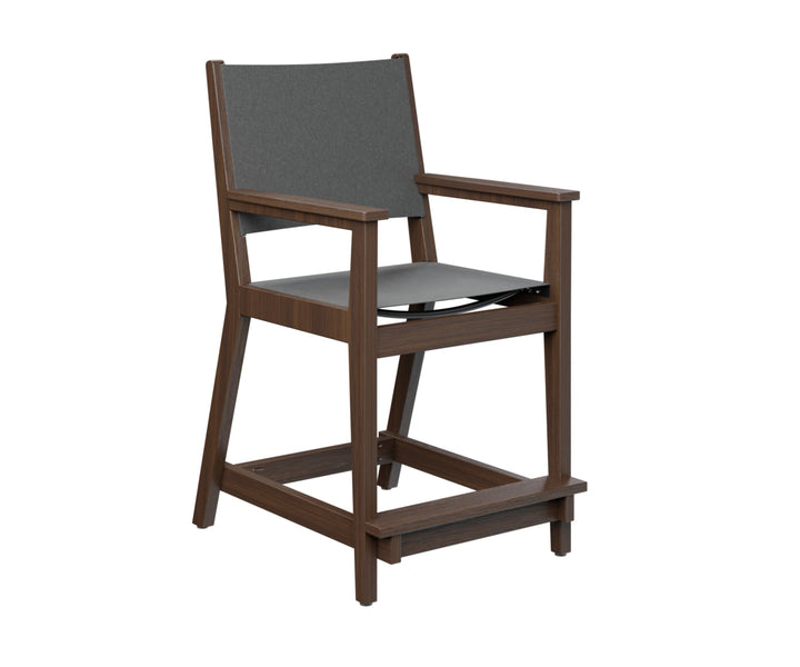 BGMHSCC2241BW-Berlin Gardens-Mayhew Sling Counter Arm Chair-Pangaea Patio