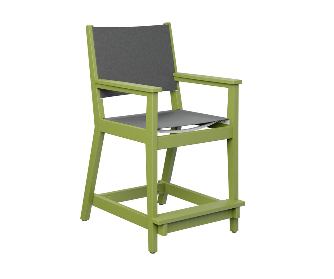 BGMHSCC2241KG-Berlin Gardens-Mayhew Sling Counter Arm Chair-Pangaea Patio