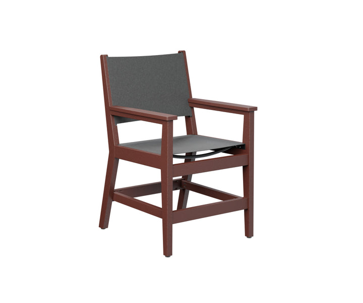 BGMHSDAC2236BR-Berlin Gardens-Mayhew Sling Dining Arm Chair-Pangaea Patio