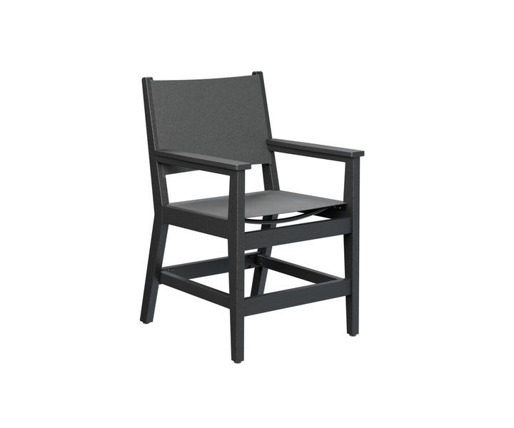 BGMHSDAC2236B-Berlin Gardens-Mayhew Sling Dining Arm Chair-Pangaea Patio