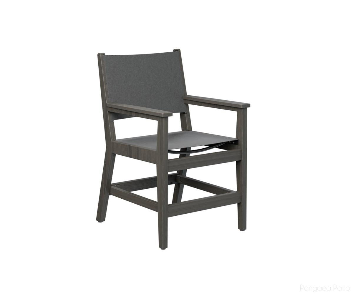 BGMHSDAC2236CG-Berlin Gardens-Mayhew Sling Dining Arm Chair-Coastal Gray BG-Pangaea Patio