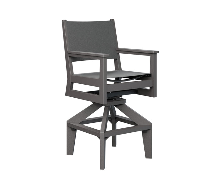 BGMHSSB2245SG-Berlin Gardens-Mayhew Sling Swivel Bar Chair-Pangaea Patio