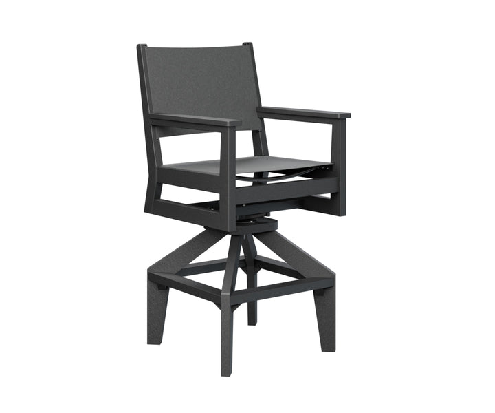 BGMHSSB2245B-Berlin Gardens-Mayhew Sling Swivel Bar Chair-Pangaea Patio