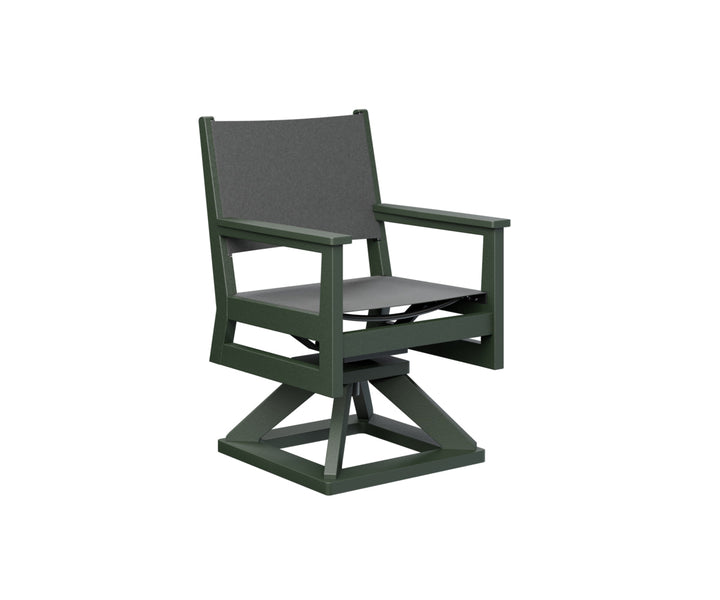 BGMHSSD2235G-Berlin Gardens-Mayhew Sling Swivel Rocker Dining Chair-Pangaea Patio