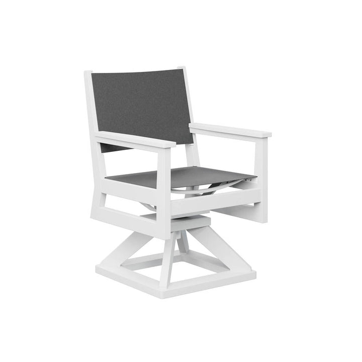 -Berlin Gardens-Mayhew Sling Swivel Rocker Dining Chair-Pangaea Patio