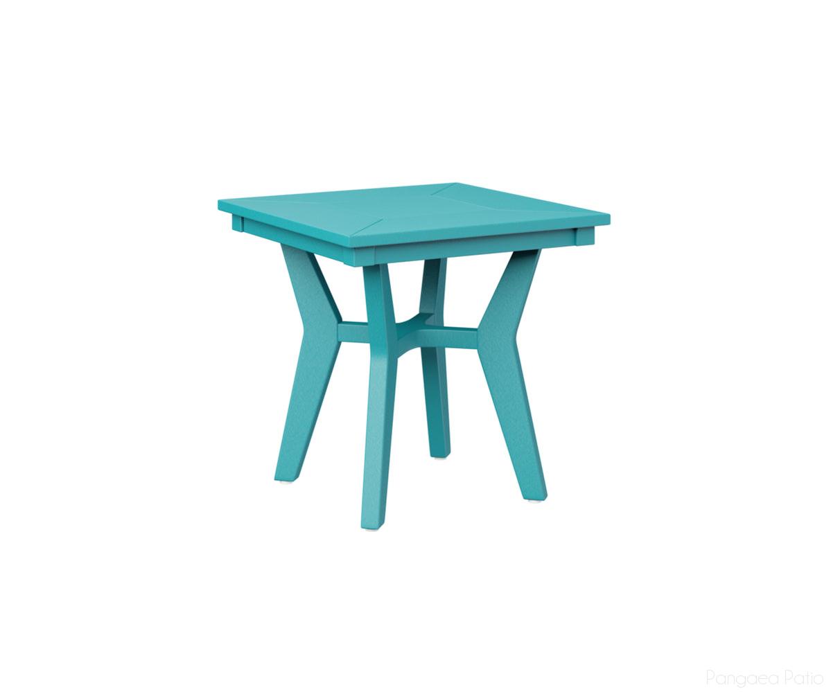 BGMHSET2020AB-Berlin Gardens-Mayhew Square End Table-Aruba Blue BG-Pangaea Patio