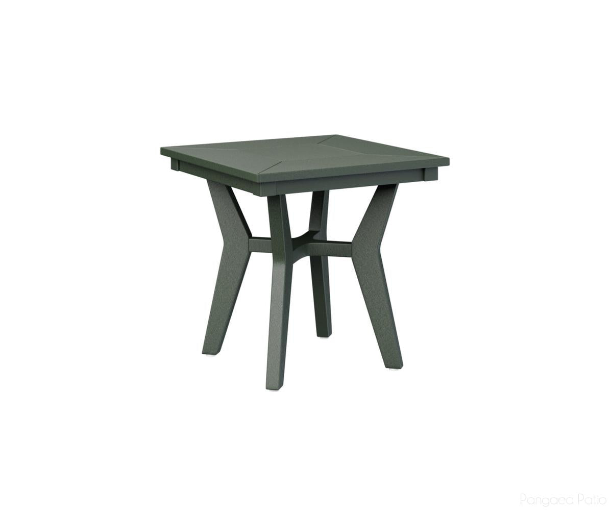 BGMHSET2020G-Berlin Gardens-Mayhew Square End Table-Green BG-Pangaea Patio