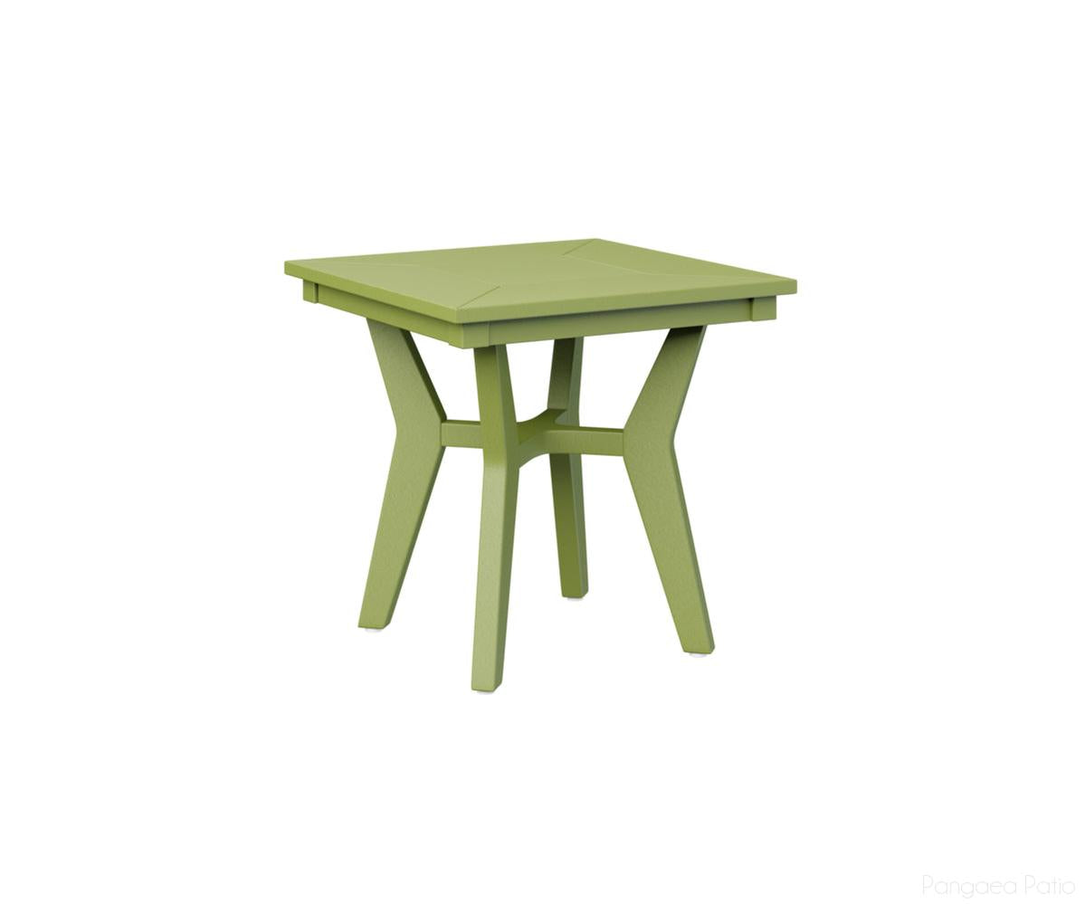 BGMHSET2020KG-Berlin Gardens-Mayhew Square End Table-Kiwi Green BG-Pangaea Patio