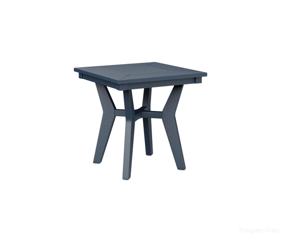 BGMHSET2020NB-Berlin Gardens-Mayhew Square End Table-Navy Blue BG-Pangaea Patio