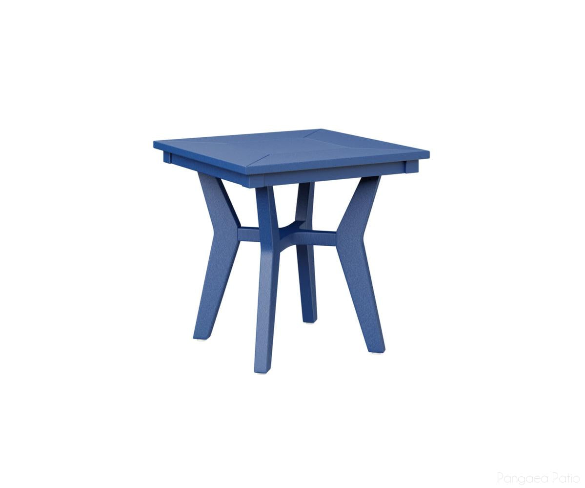 BGMHSET2020PB-Berlin Gardens-Mayhew Square End Table-Pacific Blue BG-Pangaea Patio