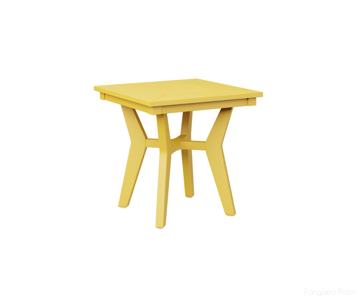 BGMHSET2020SY-Berlin Gardens-Mayhew Square End Table-Sunburst Yellow BG-Pangaea Patio