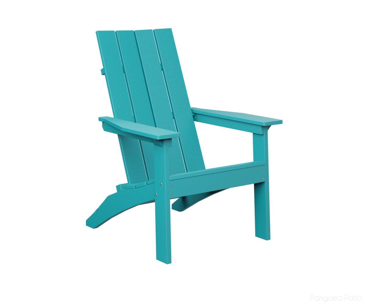 BGMHSAC3039AB-Berlin Gardens-Mayhew Stationary Adirondack Chair-Aruba Blue BG-Pangaea Patio