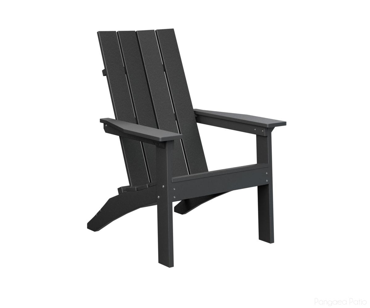 BGMHSAC3039B-Berlin Gardens-Mayhew Stationary Adirondack Chair-Black BG-Pangaea Patio