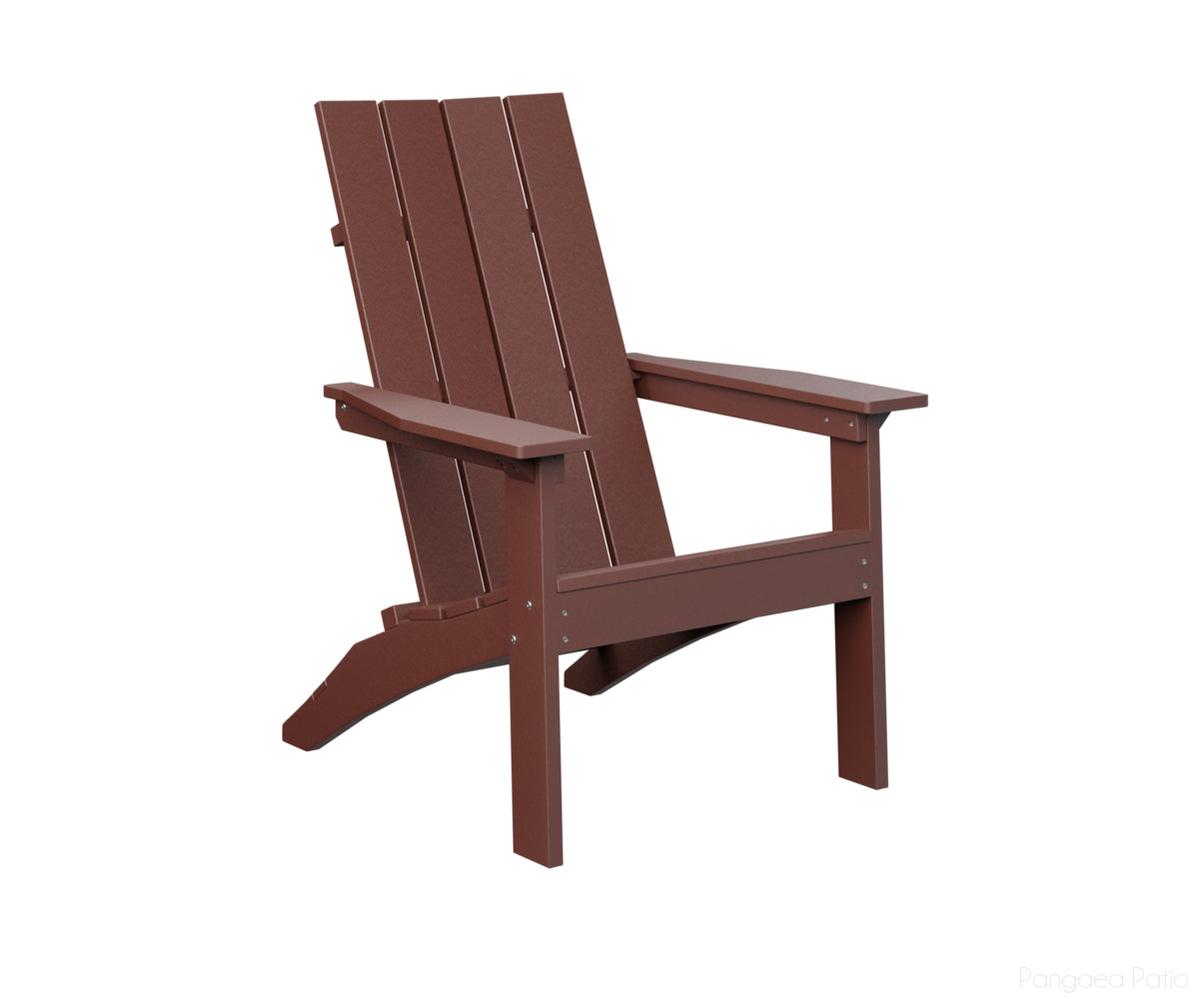 BGMHSAC3039BR-Berlin Gardens-Mayhew Stationary Adirondack Chair-Burgundy BG-Pangaea Patio