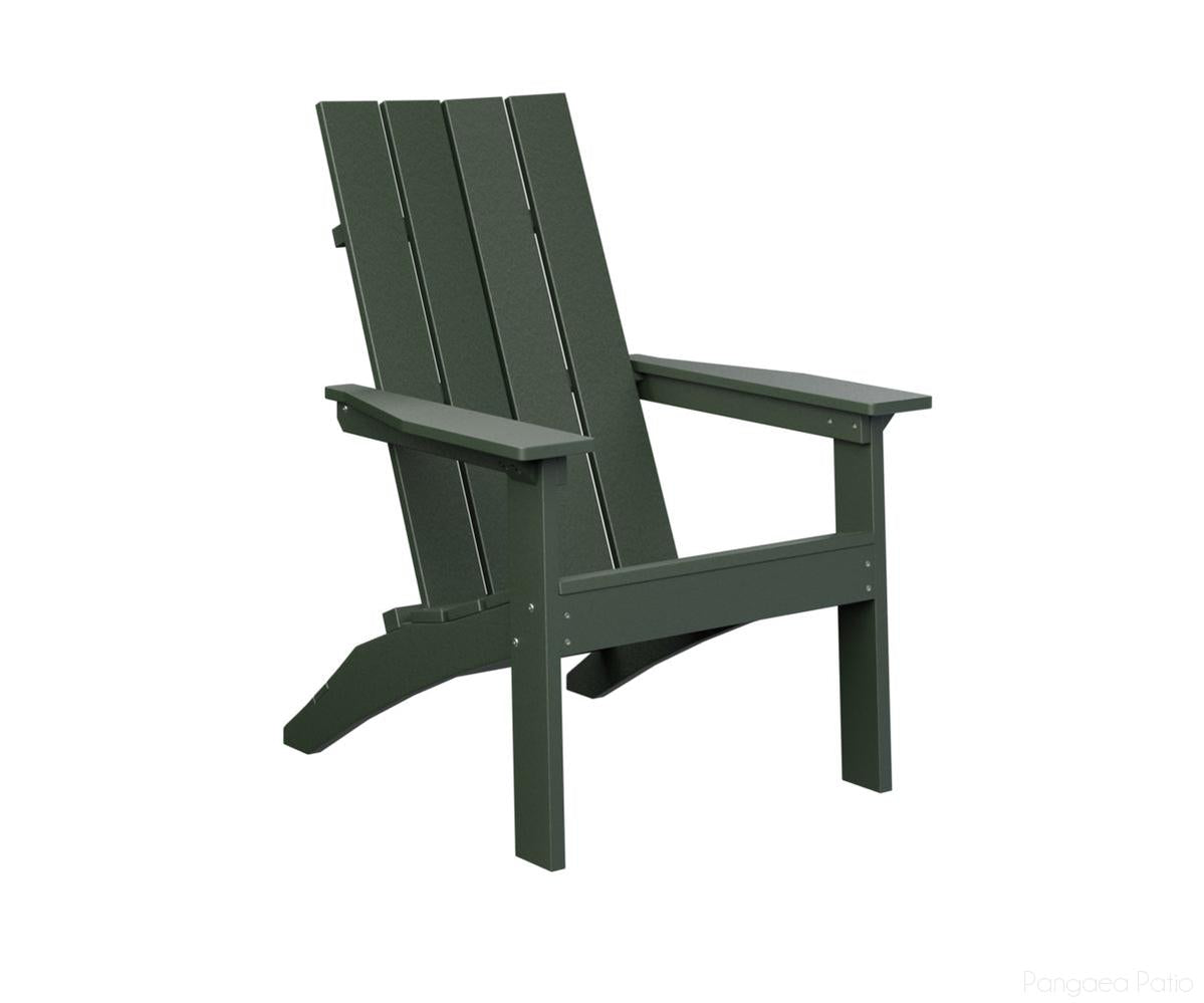 BGMHSAC3039G-Berlin Gardens-Mayhew Stationary Adirondack Chair-Green BG-Pangaea Patio