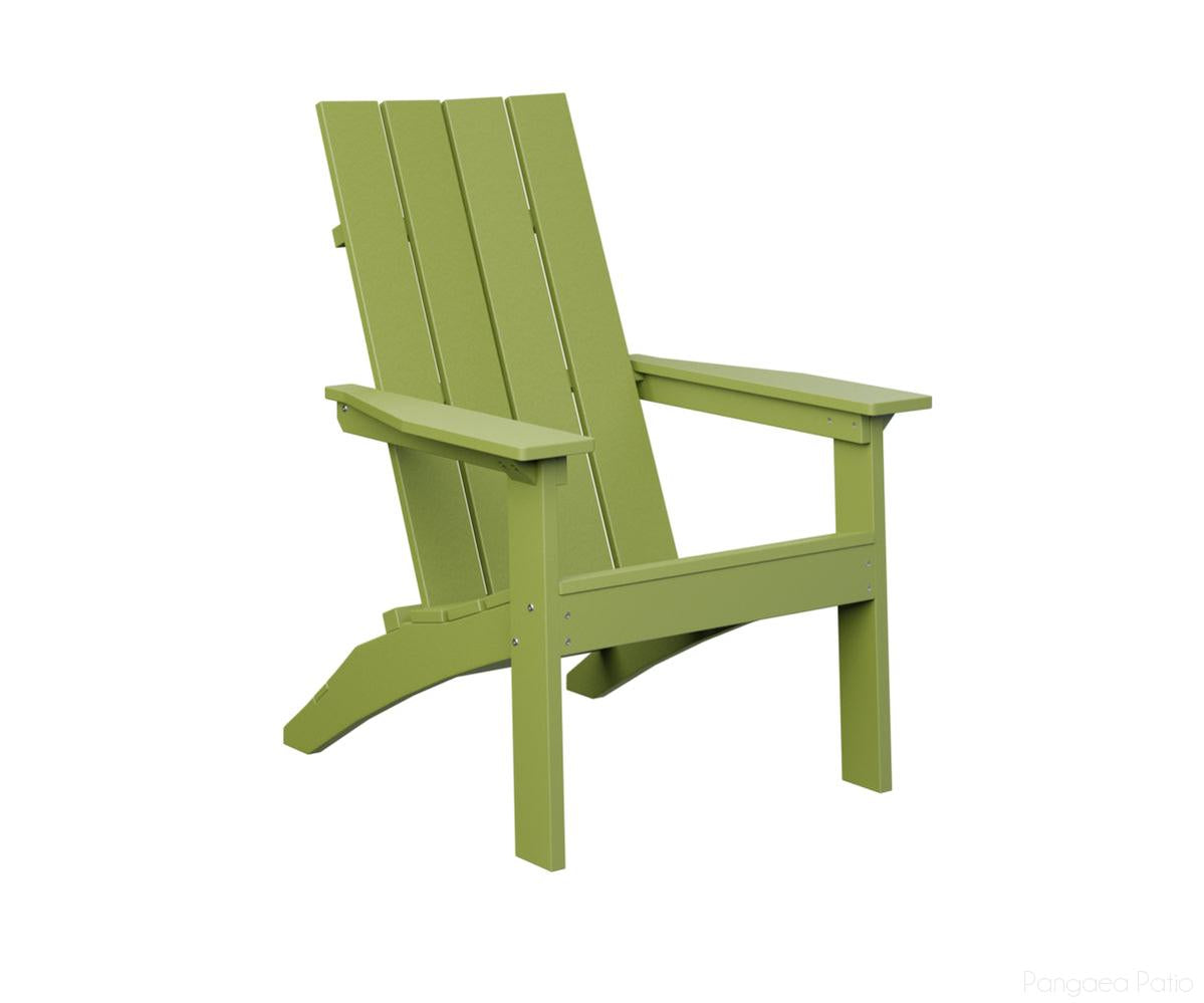 BGMHSAC3039KG-Berlin Gardens-Mayhew Stationary Adirondack Chair-Kiwi Green BG-Pangaea Patio