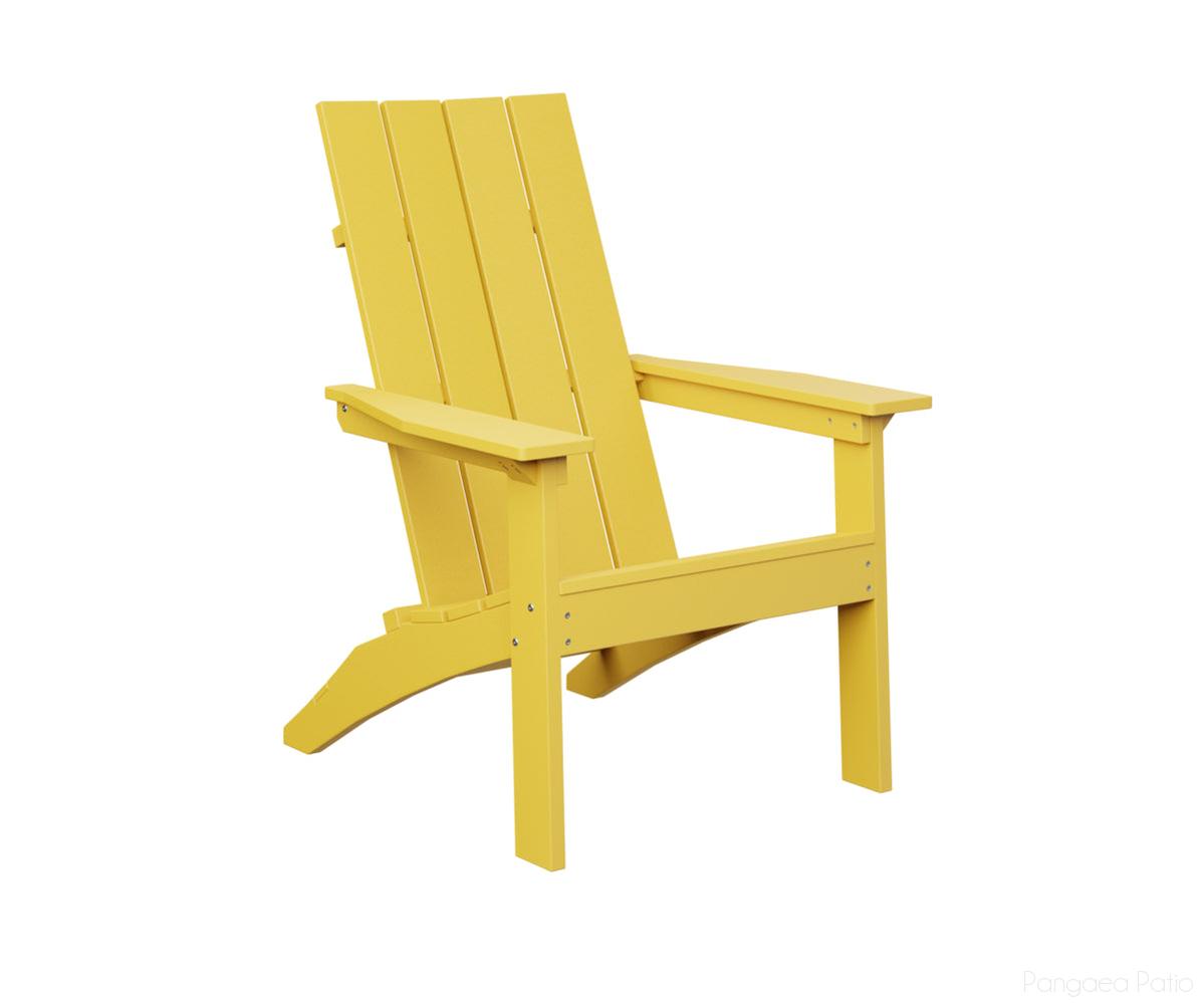 BGMHSAC3039SY-Berlin Gardens-Mayhew Stationary Adirondack Chair-Sunburst Yellow BG-Pangaea Patio