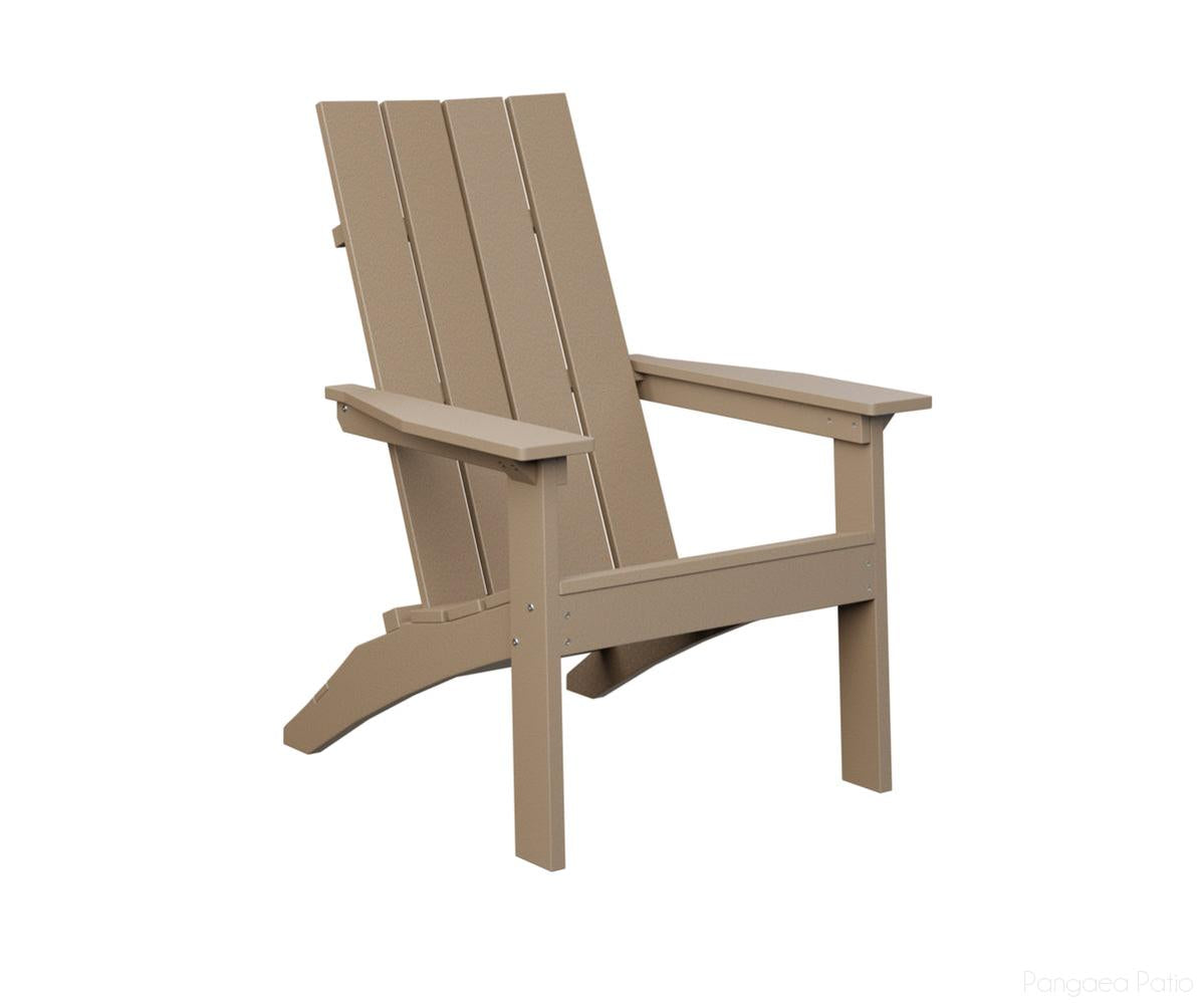 BGMHSAC3039WW-Berlin Gardens-Mayhew Stationary Adirondack Chair-Weatherwood BG-Pangaea Patio