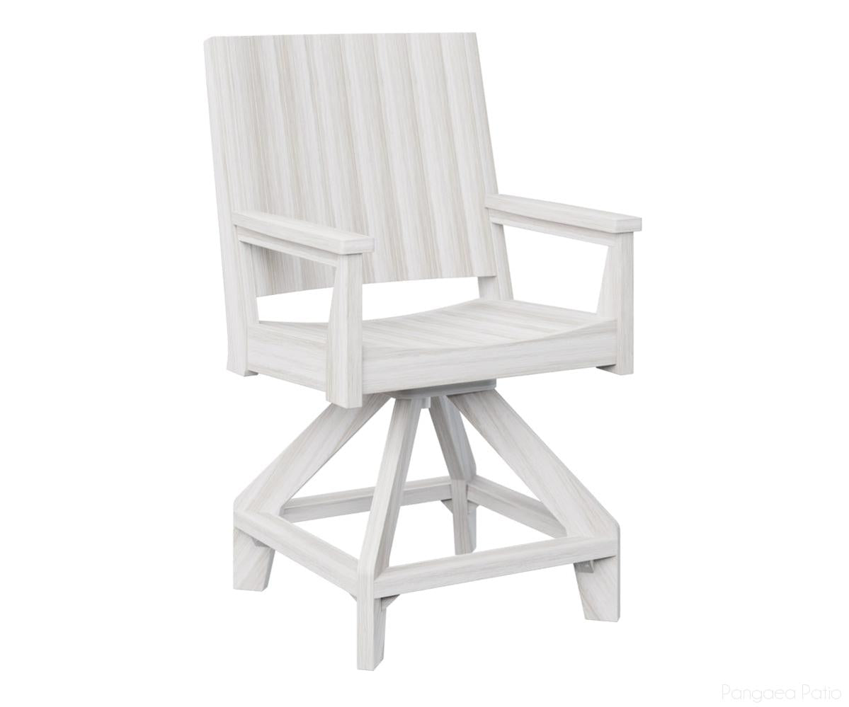 BGMHCSC2644SS-Berlin Gardens-Mayhew Swivel Counter Chair-Seashell BG-Pangaea Patio