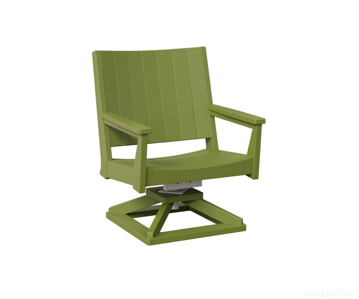 BGMHCSR2736KG-Berlin Gardens-Mayhew Swivel Rocker Chat Chair-Kiwi Green BG-Pangaea Patio