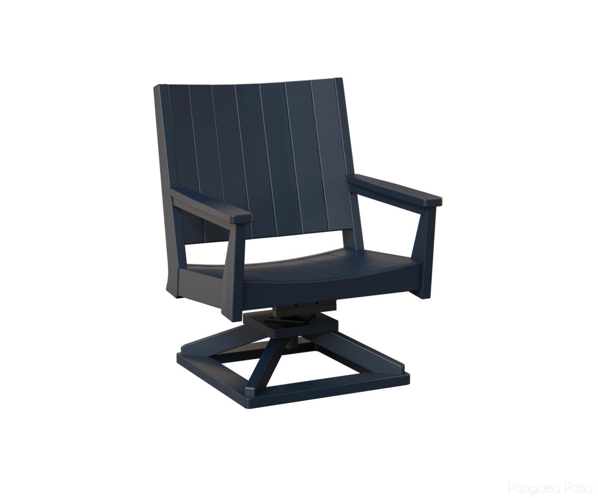 BGMHCSR2736NB-Berlin Gardens-Mayhew Swivel Rocker Chat Chair-Navy Blue BG-Pangaea Patio