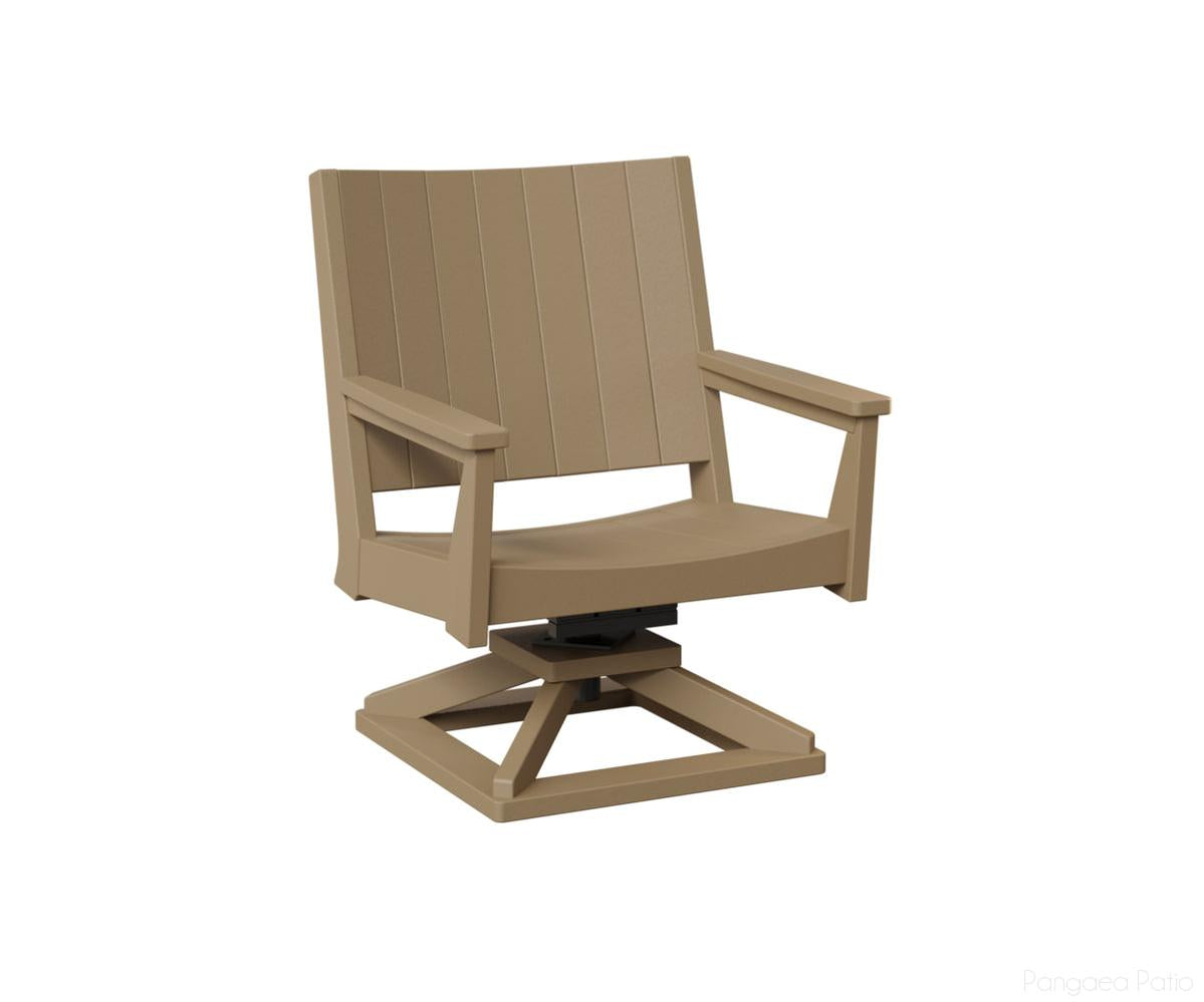 BGMHCSR2736WW-Berlin Gardens-Mayhew Swivel Rocker Chat Chair-Weatherwood BG-Pangaea Patio