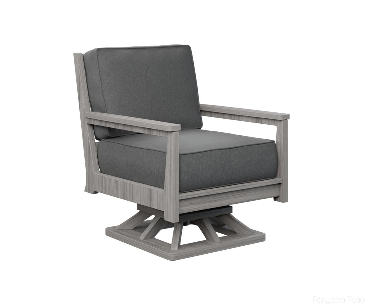 BGMHSR3034DG-Berlin Gardens-Mayhew Swivel Rocker-Driftwood Gray BG-Pangaea Patio