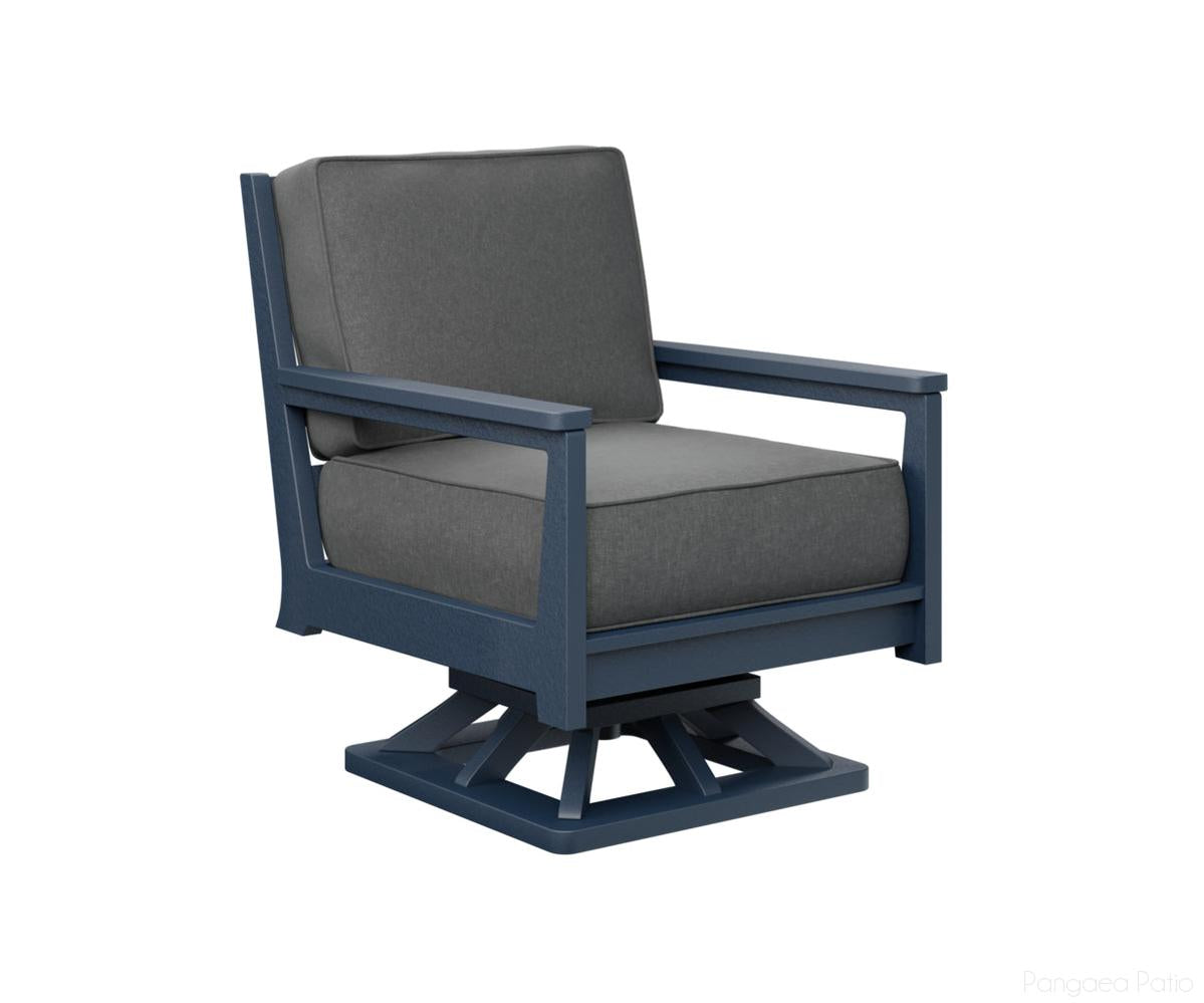 BGMHSR3034NB-Berlin Gardens-Mayhew Swivel Rocker-Navy Blue BG-Pangaea Patio