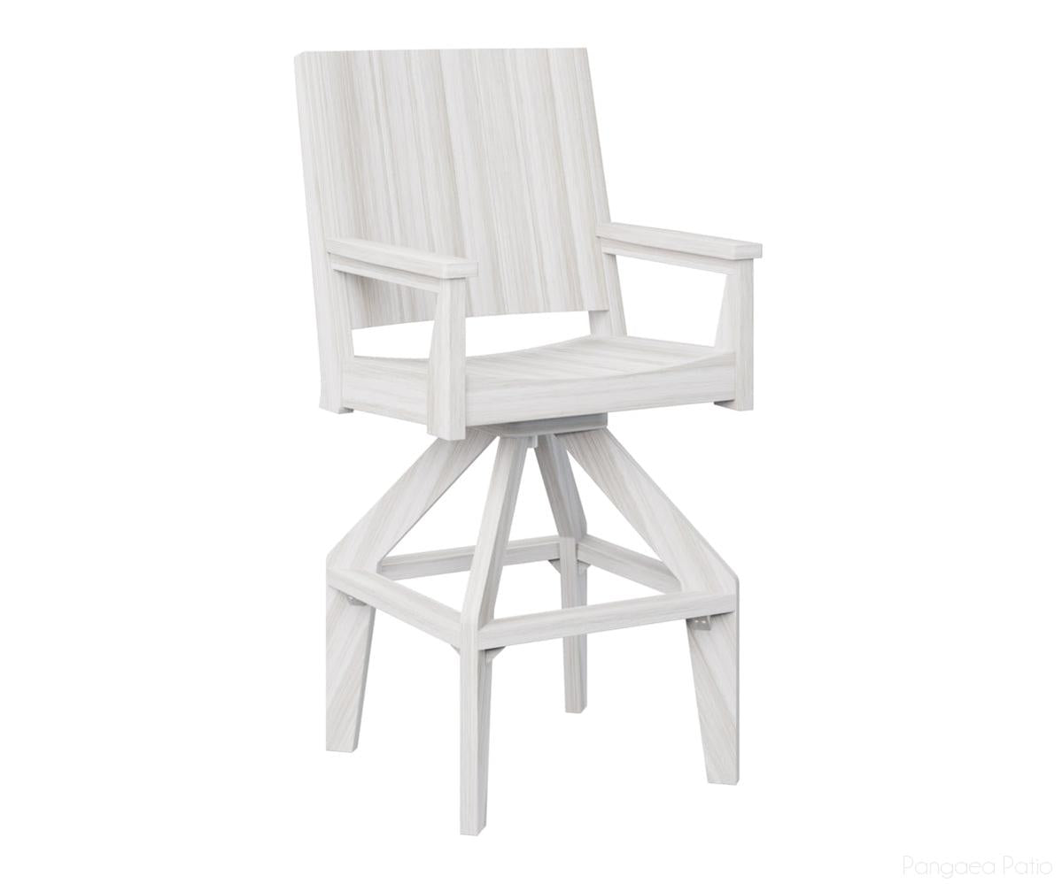 BGMHCSXT2651SS-Berlin Gardens-Mayhew Swivel XT Chair-Seashell BG-Pangaea Patio