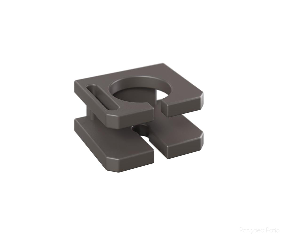 BGMGPCH67MGG-Berlin Gardens-MGP Cup Holder-MGP Graphite-Pangaea Patio