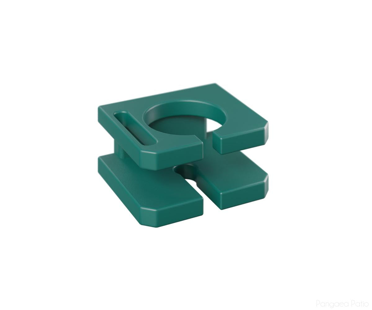 BGMGPCH67MGT-Berlin Gardens-MGP Cup Holder-MGP Teal-Pangaea Patio