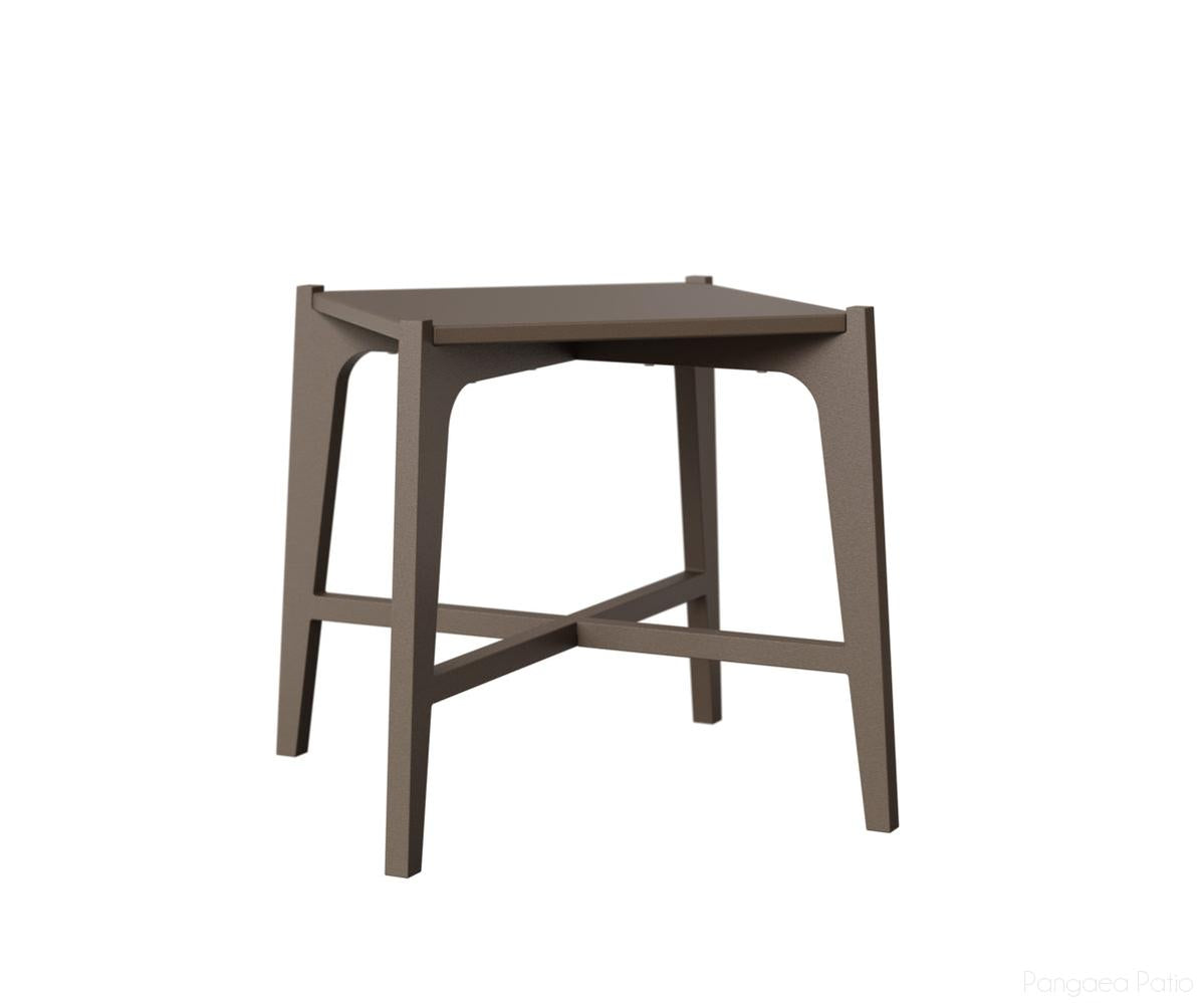 BGMSST1818MGC-Berlin Gardens-MGP Square Side Table-MGP Clay-Pangaea Patio