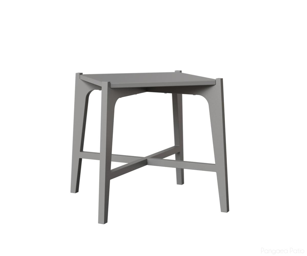 BGMSST1818MGF-Berlin Gardens-MGP Square Side Table-MGP Fog-Pangaea Patio