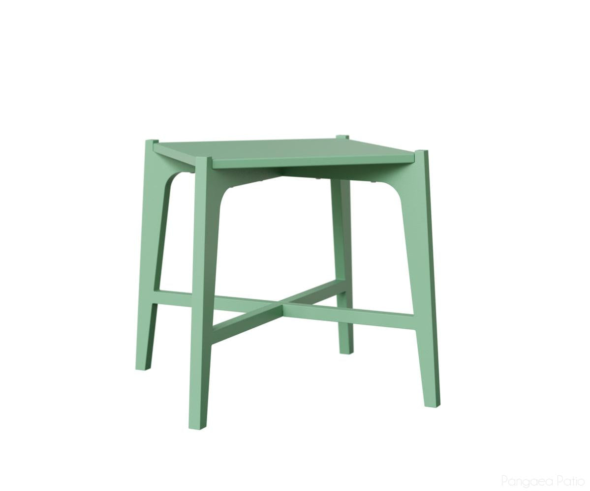 BGMSST1818MGM-Berlin Gardens-MGP Square Side Table-MGP Mint-Pangaea Patio