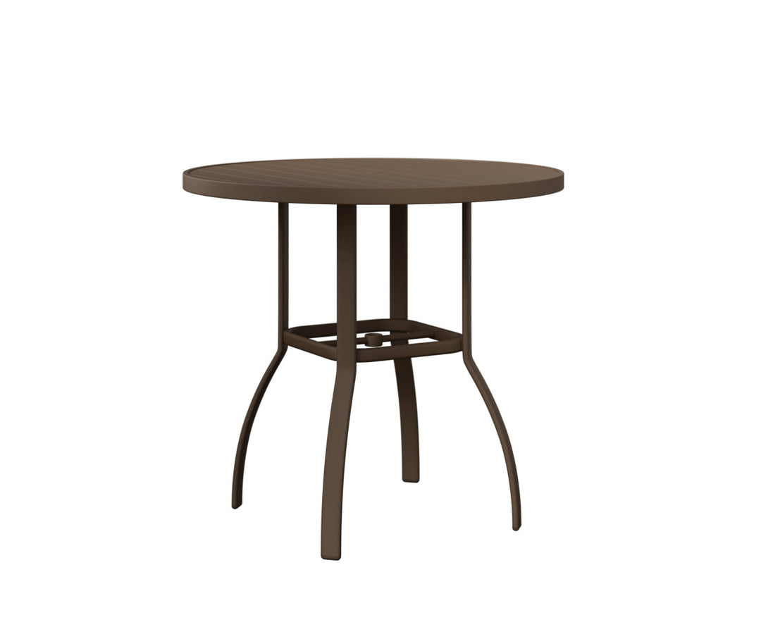 BGMRT0042BCL-Berlin Gardens-Murphy 42″ Round Bar Table-Pangaea Patio